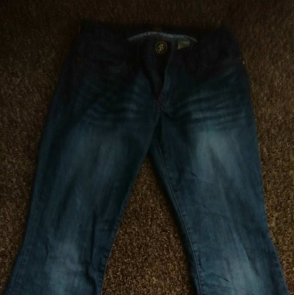 Baby phat flare leg jeans dark